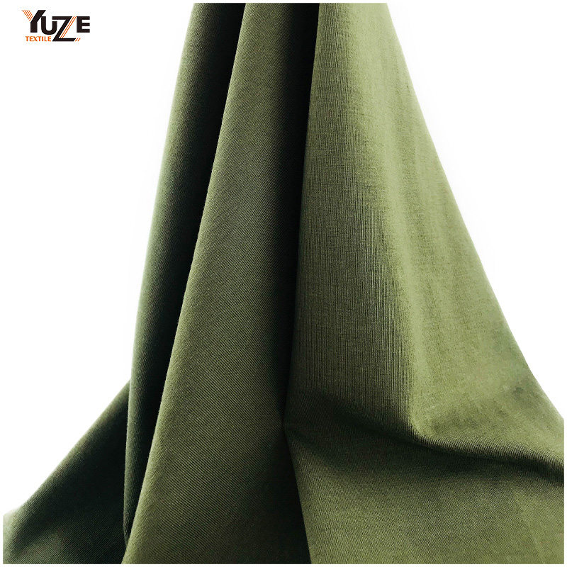 YZK-080029 40S CTN Span Jersey cu enzime Wash Wash Cool Touch