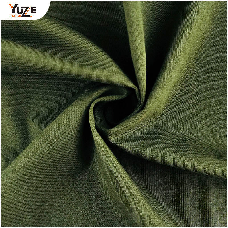 YZK-080029 40S CTN Span Jersey cu enzime Wash Wash Cool Touch