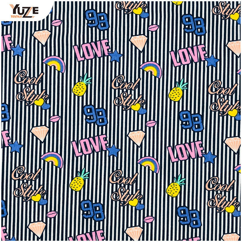 YZS18-268 POLY SPUN JERSEY IMPRIM