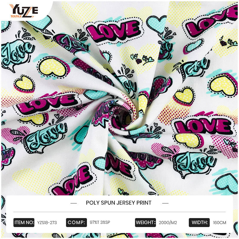 YZS18-273 PILI SPUN JERSEY IMPRIM