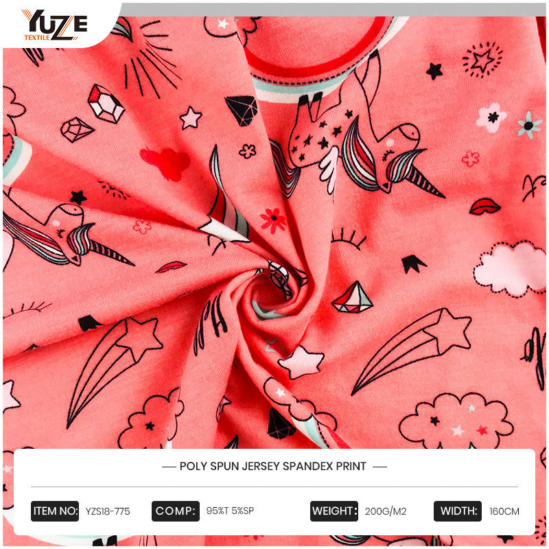 YZS18-775 POLY SPUN JERSEY SPANDEX