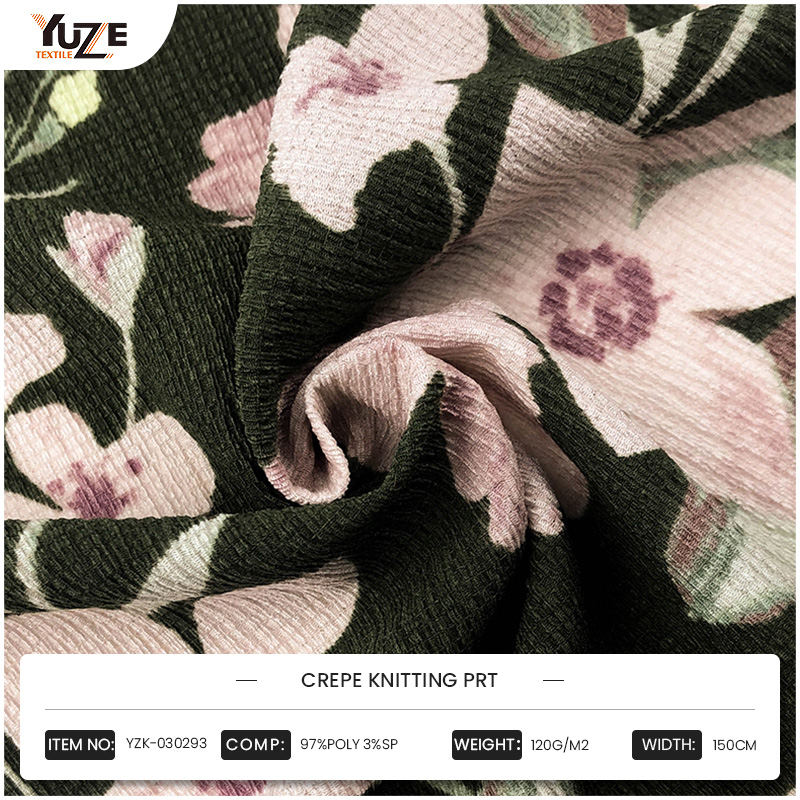 YZK-030293 CREPE PRT de tricotat