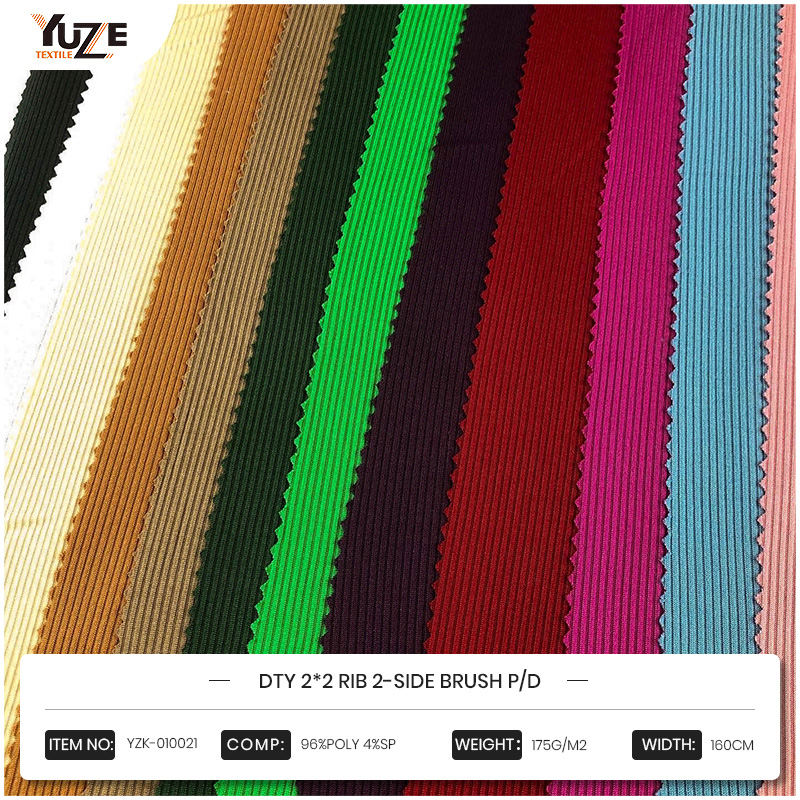 YZK-010021 DTY 2*2 RIB PERIE 2-SIDE P/D