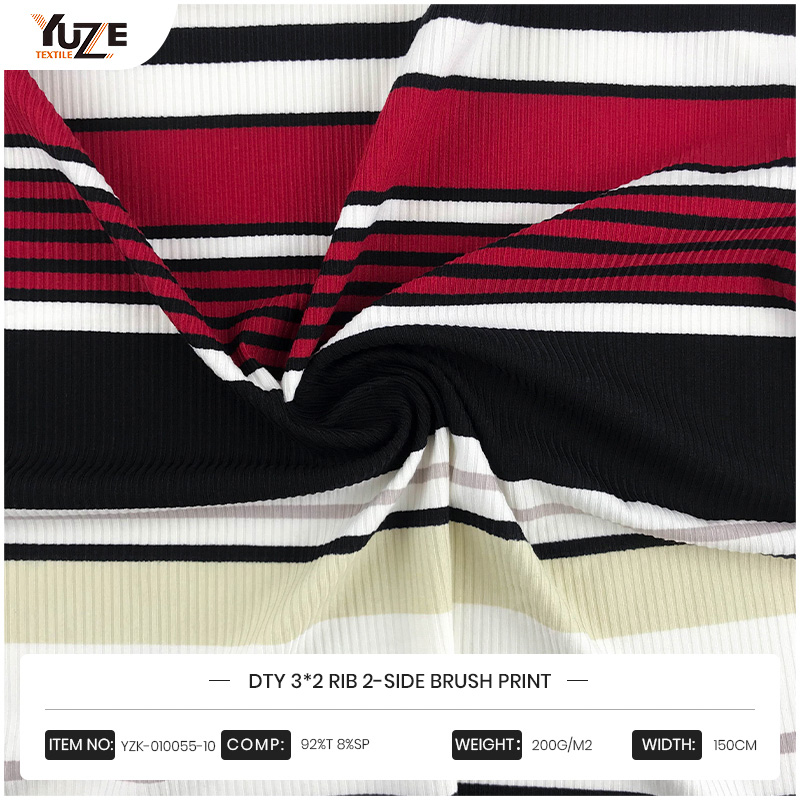 Procesul de imprimare a Shaoxing Yuze Textile Co., Ltd's YZK-010055-10 Fabric