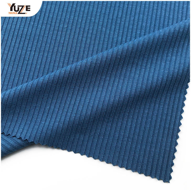 YZK-010165 Viscoză Spandex Rib pd