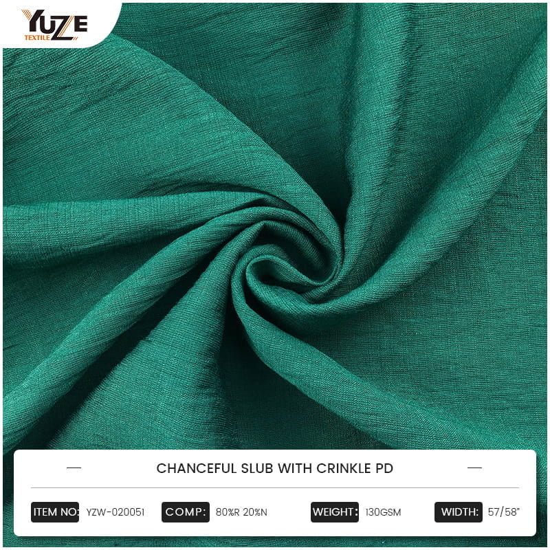 YZW-020051 Slub întâmplător cu PD Crinkle