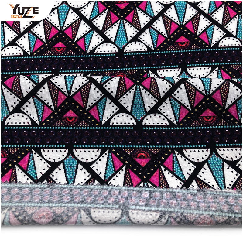 YZW-020612-30 Imprimare digitală Poplin Rayon Poplin