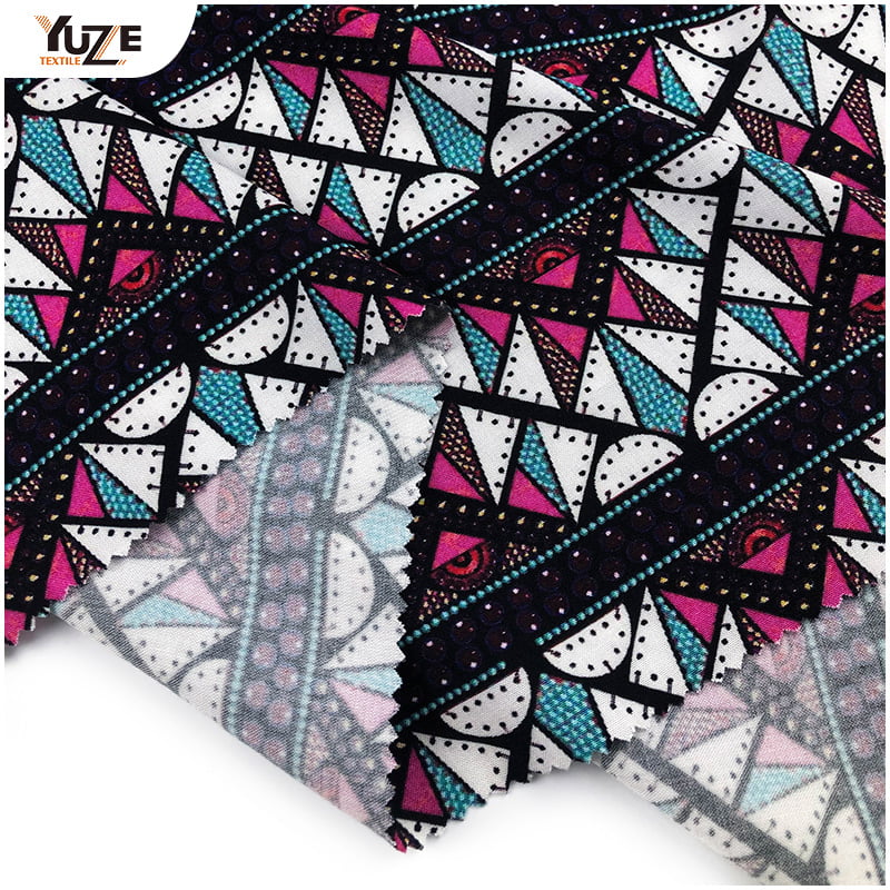 YZW-020612-30 Imprimare digitală Poplin Rayon Poplin