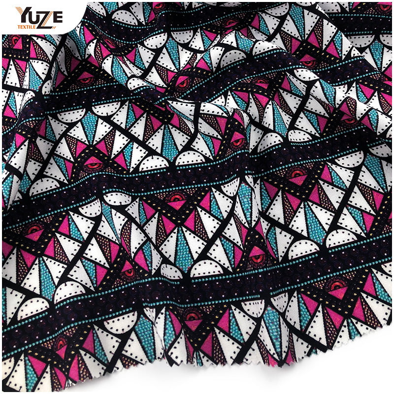 YZW-020612-30 Imprimare digitală Poplin Rayon Poplin