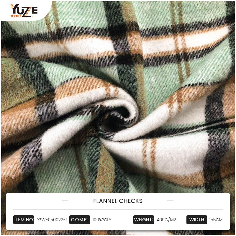 YZW-050022-1 Verificări de flanelă