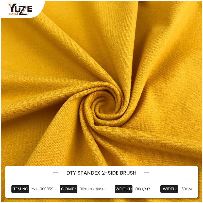 YZK-080059-1 DTY Spandex pensulă pe 2 laturi