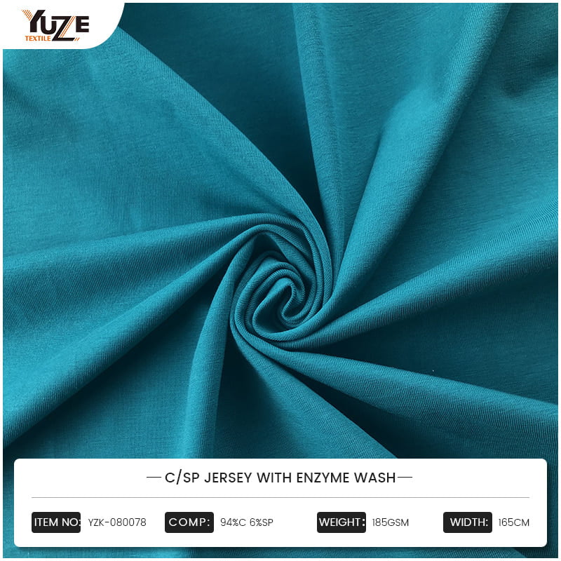 YZK-080078 JERSEY CSP cu spălătorie enzimatică