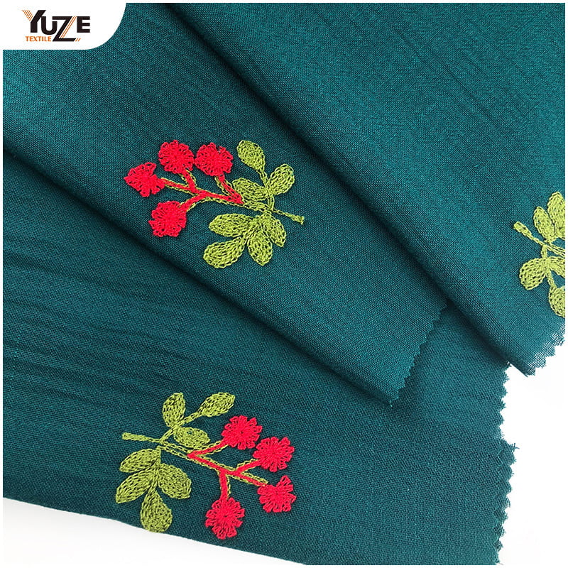 YZW-030066 broderie cu jet de aer cu lenjerie blândă