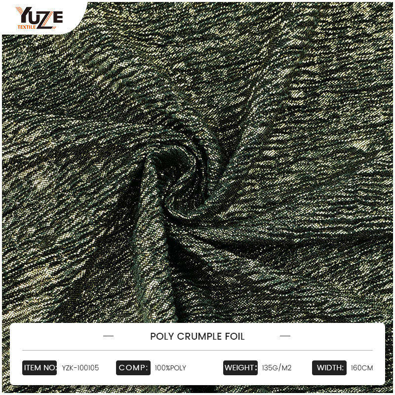 YZK-100105 POLY CRUMPLE FOLL