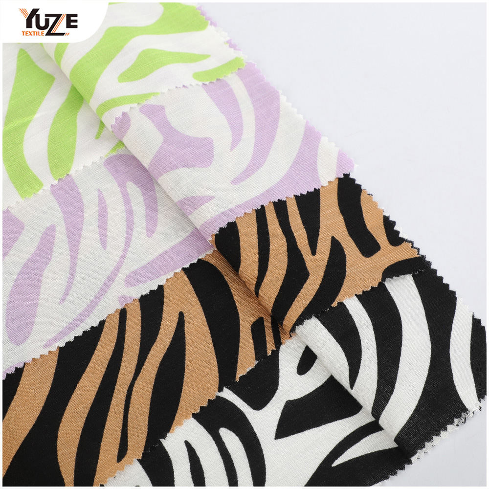 YZW-020025-7 RAYON SP SLUB țesut Prt